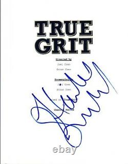 Hailee Steinfeld Signed Autographed TRUE GRIT Full Movie Script COA VD