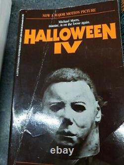 Halloween Michael Myers Movie PB Book Lot Richards Martin Grabowsky Passarella