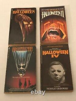 Halloween Michael Myers Movie Tie-In PB Book Lot Richards Martin Grabowsky