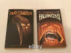 Halloween Michael Myers Movie Tie-In PB Book Lot Richards Martin Grabowsky