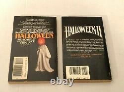 Halloween Michael Myers Movie Tie-In PB Book Lot Richards Martin Grabowsky