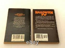 Halloween Michael Myers Movie Tie-In PB Book Lot Richards Martin Grabowsky