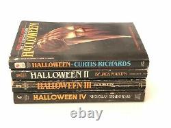 Halloween Michael Myers Movie Tie-In PB Book Lot Richards Martin Grabowsky