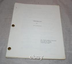 Hamburger Hill Original Movie Script Jim Carabatsos Screenplay Rare