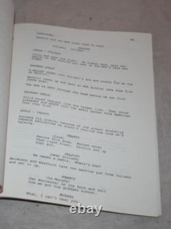Hamburger Hill Original Movie Script Jim Carabatsos Screenplay Rare