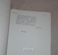 Hamburger Hill Original Movie Script Jim Carabatsos Screenplay Rare
