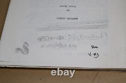 Hanover Street Original Movie Script with Peter Hyams Notes Drawings Harrison Ford