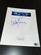 Hans Zimmer Signed Autograph Movie Script Dark Knight Beckett Bas Coa Auto X3