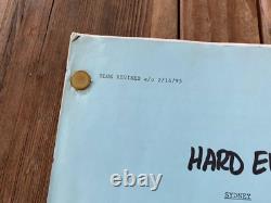 Hard Eight -Sydney Original movie script (Blue Revised) -Paul Thomas Anderson