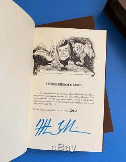 Harlan Ellison Hornbook & Movie 2 Book set in Slipcase Signed, Ltd, Numbered