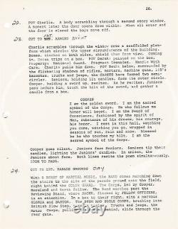 Harold Becker TAPS Original screenplay for the 1981 film 1980 #154601