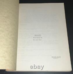 Harold Robbins THE BETSY 1977 Script Laurence Olivier Robert Duvall Draft COA