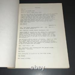 Harold Robbins THE BETSY 1977 Script Laurence Olivier Robert Duvall Draft COA