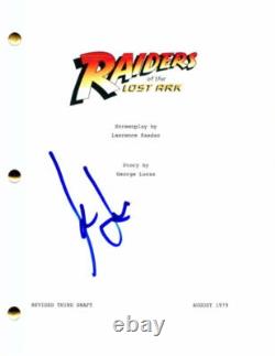 Harrison Ford Signed Autograph Raiders Of The Lost Arc Full Movie Script Rare
