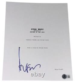 Harrison Ford Signed Autograph Star Wars Return of The Jedi Movie Script Beckett