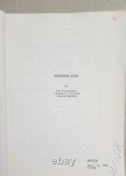 Heartbreak Ridge Original movie script 1986 Clint Eastwood