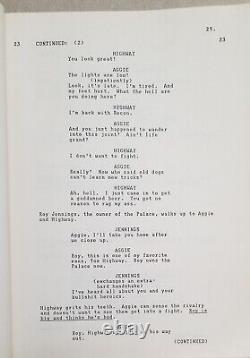 Heartbreak Ridge Original movie script 1986 Clint Eastwood