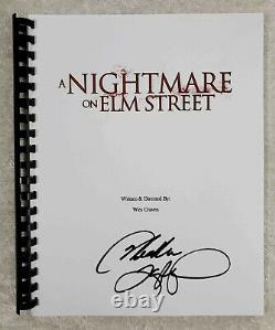 Heather Langenkamp Nancy Signed Movie Script A Nightmare on Elm Street 1984