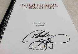 Heather Langenkamp Nancy Signed Movie Script A Nightmare on Elm Street 1984