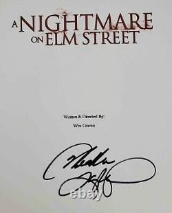 Heather Langenkamp Nancy Signed Movie Script A Nightmare on Elm Street 1984