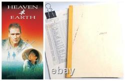 Heaven And Earth 1993 Production Numbered Original Movie Film Script & Budget