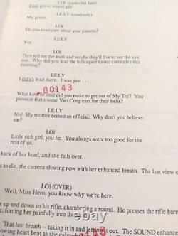 Heaven And Earth 1993 Production Numbered Original Movie Film Script & Budget