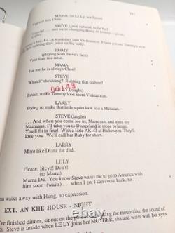 Heaven And Earth 1993 Production Numbered Original Movie Film Script & Budget