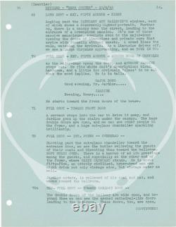 Henry Hathaway DARK CORNER Original screenplay for the 1946 film 1945 #151322