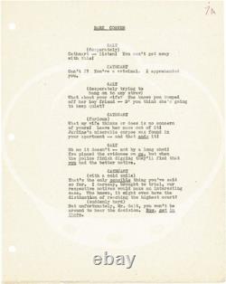 Henry Hathaway DARK CORNER Original screenplay for the 1946 film 1945 #151322