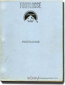 Herbert Ross FOOTLOOSE Original screenplay for the 1984 film 1983 #140449