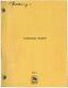 Herbert Ross Turning Point Original Screenplay For The 1977 Film 1976 #129783
