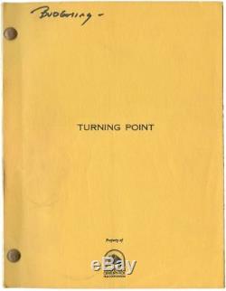 Herbert Ross TURNING POINT Original screenplay for the 1977 film 1976 #129783