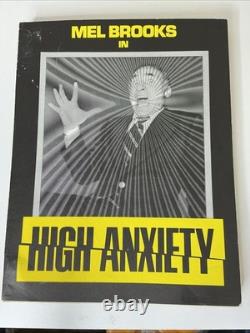 High Anxiety Mel Brooks Original Movie Script, 1977