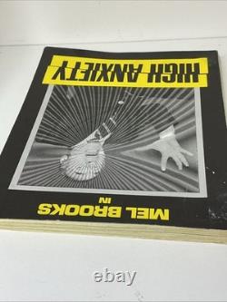 High Anxiety Mel Brooks Original Movie Script, 1977