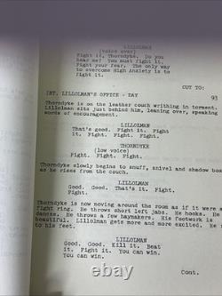 High Anxiety Mel Brooks Original Movie Script, 1977