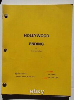 Hollywood Ending (1991) STANLEY DONEN Unproduced Movie Script