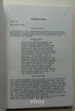 Hollywood Ending (1991) STANLEY DONEN Unproduced Movie Script