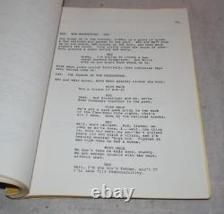 Honkytonk Man Original Movie Script Clint Eastwood Owned Rare Clancy Carlile