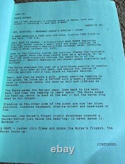 House on Haunted Hill MOVIE SCREENPLAY SCRIPT DICK BEEBE ROBB WHITE