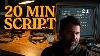 How To Write A Screenplay With Zero Experience