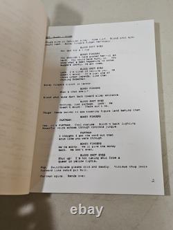 Howard Stern The Adventures Of Fartman Full Movie Script 128 Pages Original