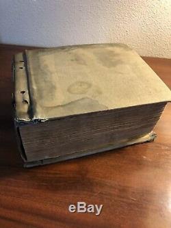 Huge Vintage 1929 Invoice Book From WARNER BROS. Film Studio Early Hollywood Gem