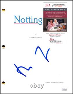 Hugh Grant Signed Autograph Notting Hill Full Movie Script Screenplay with JSA COA