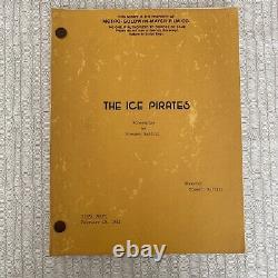 ICE PIRATES Original Movie Script and Photos1983, Screenplay By Stewart Rafflill