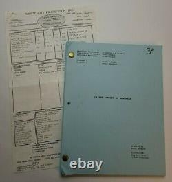 IN THE COMPANY OF DARKNESS / John Leekley 1992 TV Movie Script, serial killer