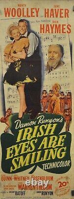 IRISH EYES ARE SMILING / Earl Baldwin 1944 Screenplay MONTY WOOLLEY Musical film