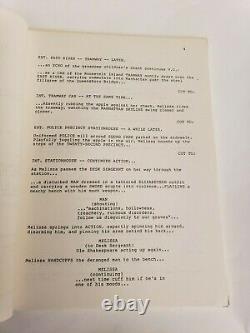 ISLAND OF THE DEAD / Peter Koper 1987 Movie Script Screenplay, Revised 1st Draft