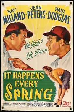IT HAPPENS EVERY SPRING / Valentine Davies 1949 Screenplay, Sci Fi Baseball film