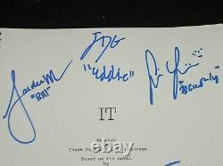 IT Kids Cast 7 Signed IT (2017) MOVIE SCRIPT Autograph BAS BECKETT COA VERY RARE