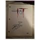It Replica Movie Script Autographed By Andy Muschietti & Bill Skarsgard Psa/dna